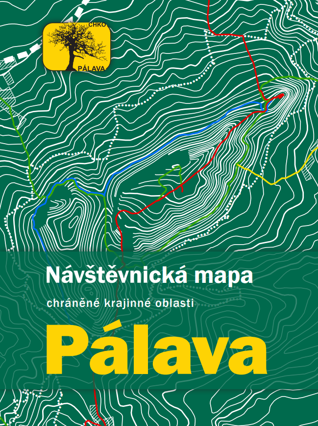 Návštěvnická mapa CHKO Pálava