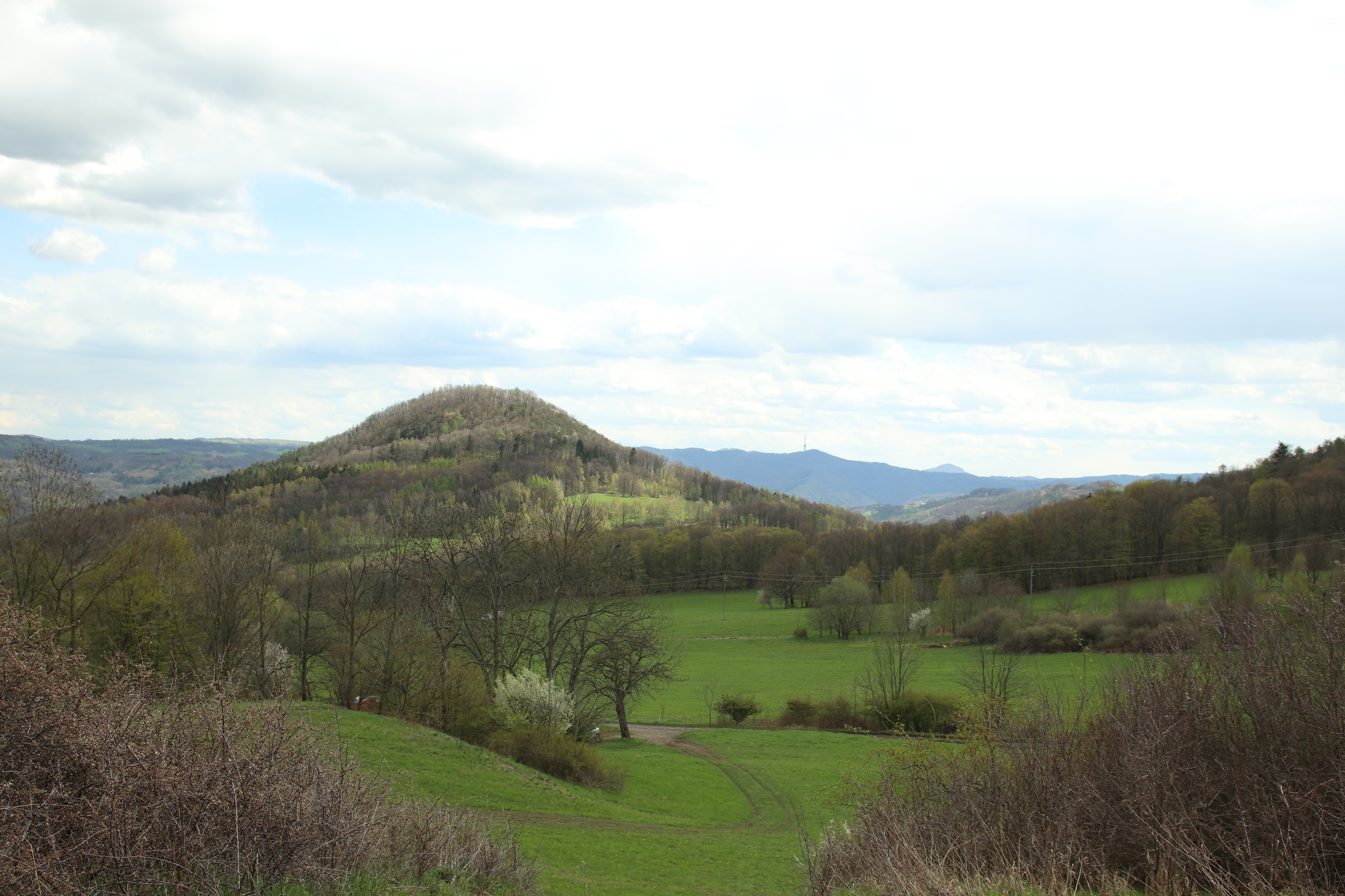 Krajina Českého středohoří.